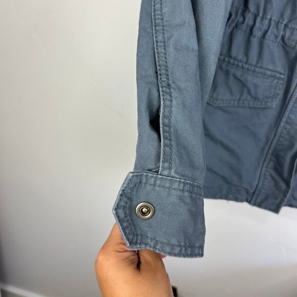 Universal Thread Women's blue/ gray Anorak Utility hooded jacket size medium - Picture 5 of 8